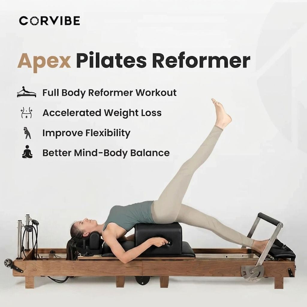 Apex Studio Pilates Reformer | Studio Performance, Home Convenience