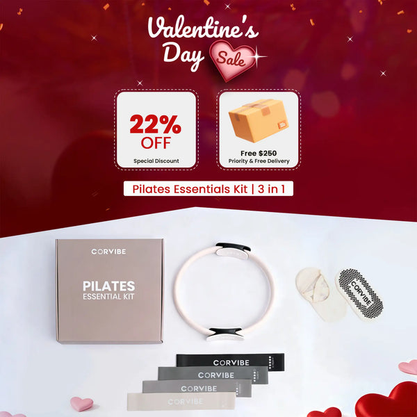 Pilates Beginner's Kit | 3 in 1 | Your Foundation for Pilates Strength