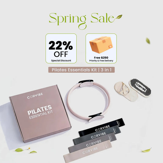 Pilates Beginner's Kit | 3 in 1 | Your Foundation for Pilates Strength