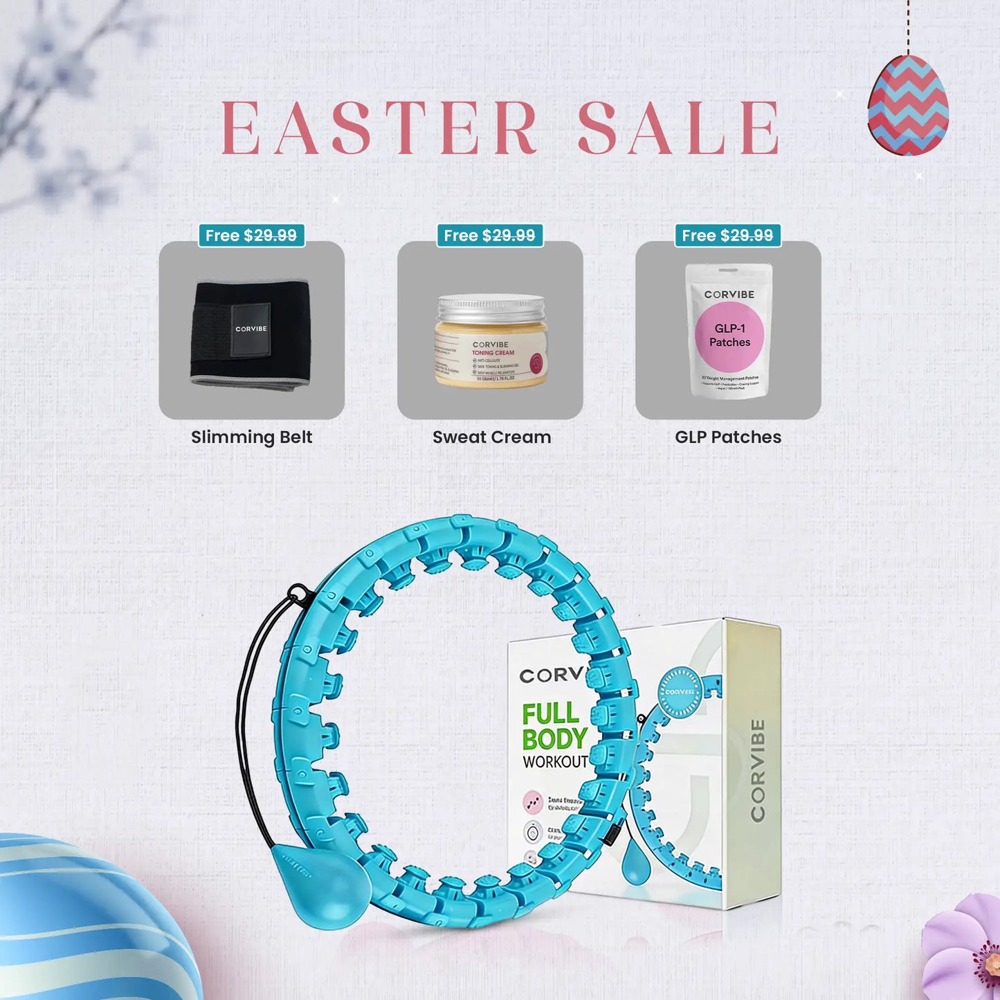 Corvibe SmartFit Hoop | The Future of Core Toning