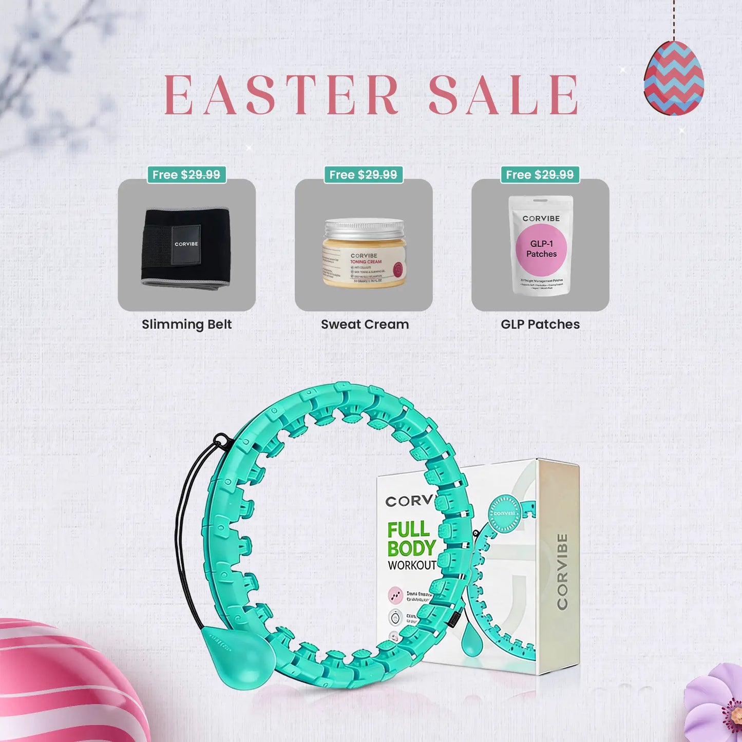 Corvibe SmartFit Hoop | The Future of Core Toning