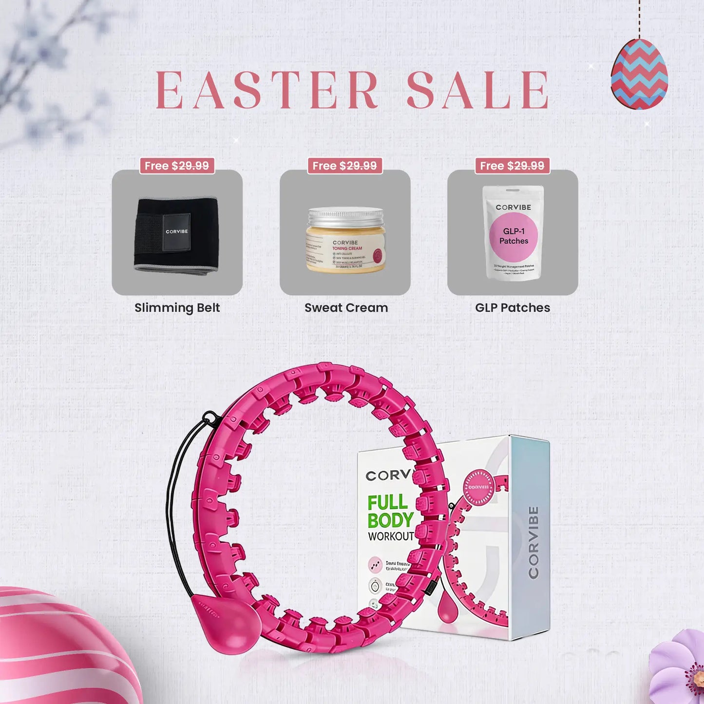 Corvibe SmartFit Hoop | The Future of Core Toning