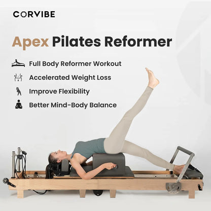 Apex Studio Pilates Reformer | Studio Performance, Home Convenience